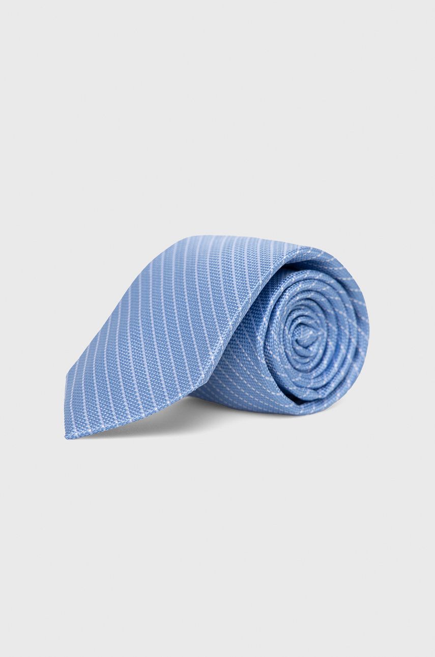 MICHAEL Michael Kors cravata de matase culoarea turcoaz answear.ro imagine 2022 reducere