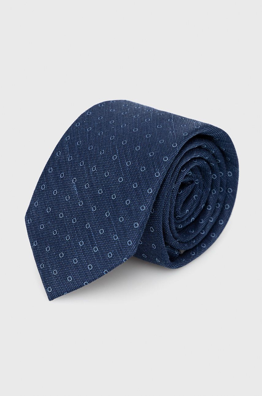 MICHAEL Michael Kors cravata de matase culoarea albastru marin answear imagine noua