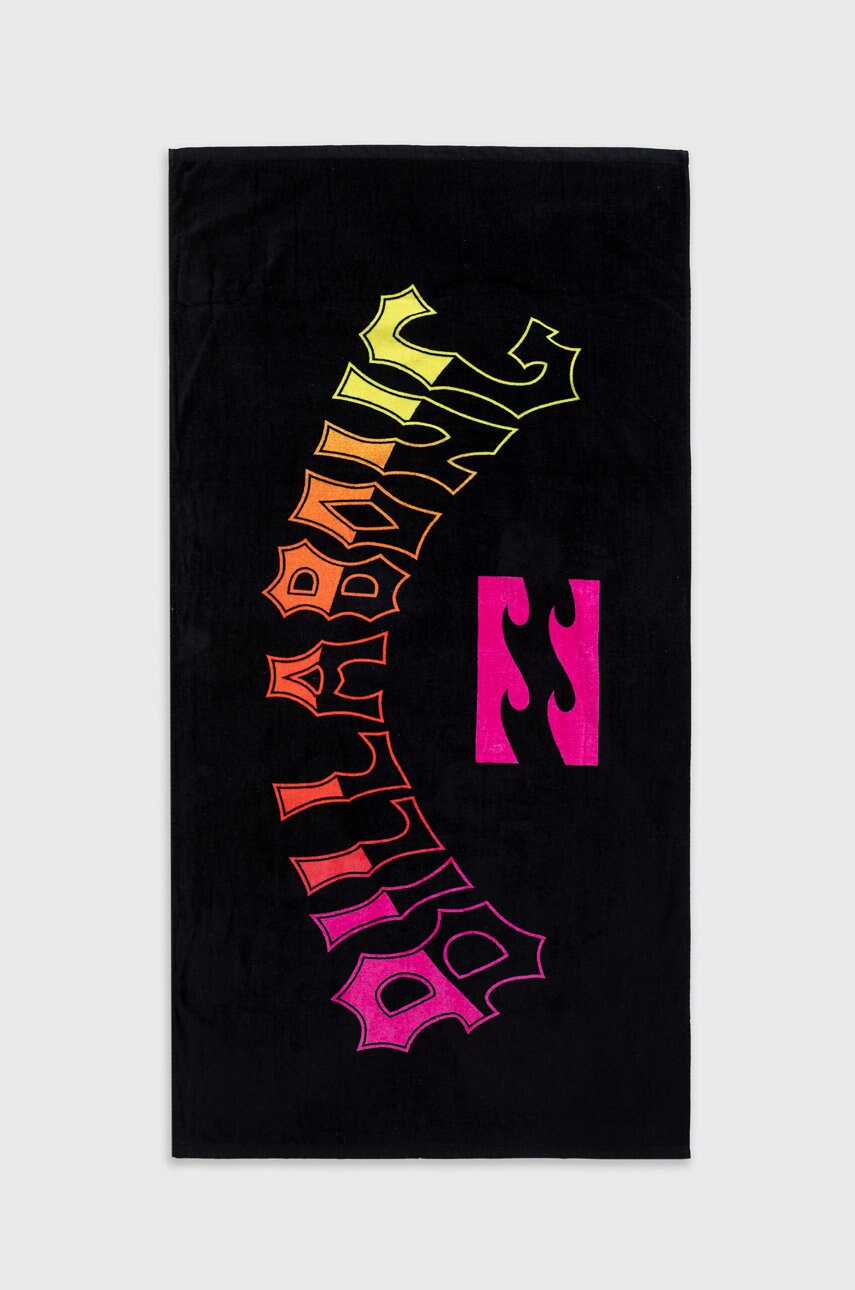 Billabong prosop din bumbac culoarea negru