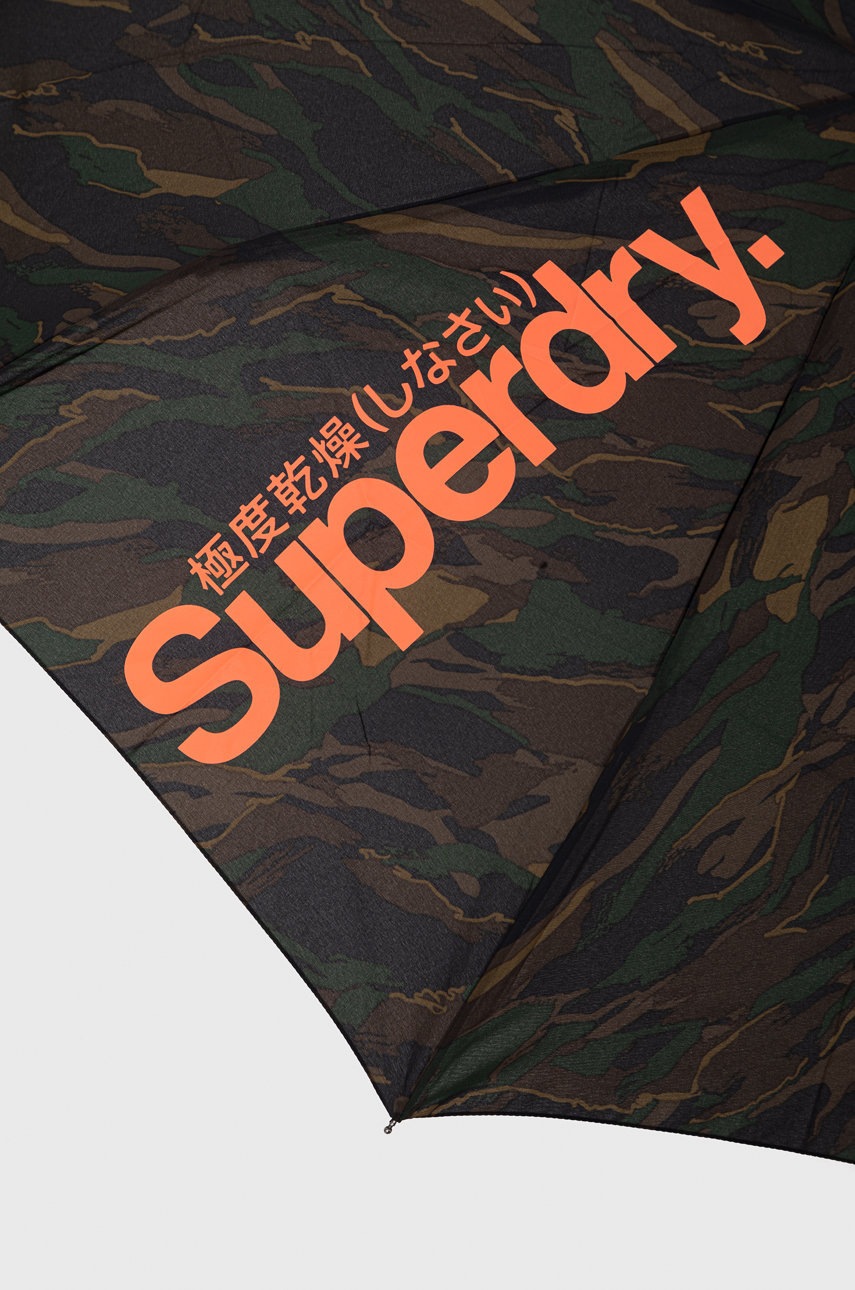 

Зонтик Superdry цвет зелёный
