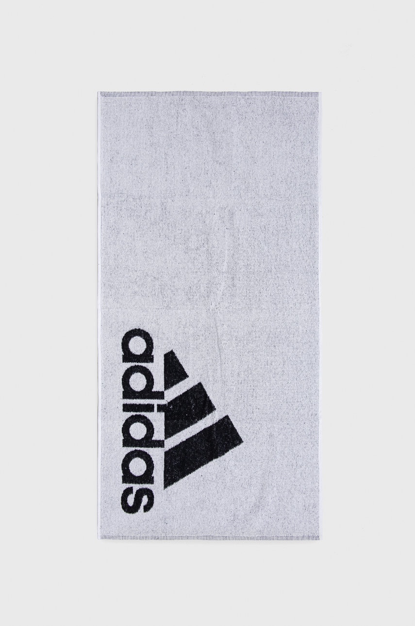 Adidas performance prosop din bumbac culoarea alb