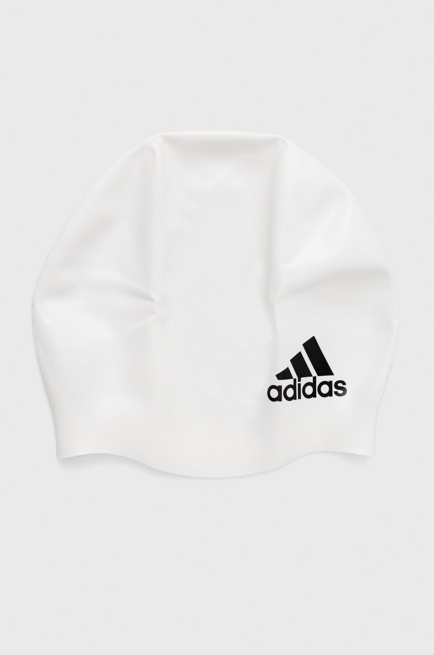 

Шапка за плуване adidas Performance FJ4968 в бяло, Бял