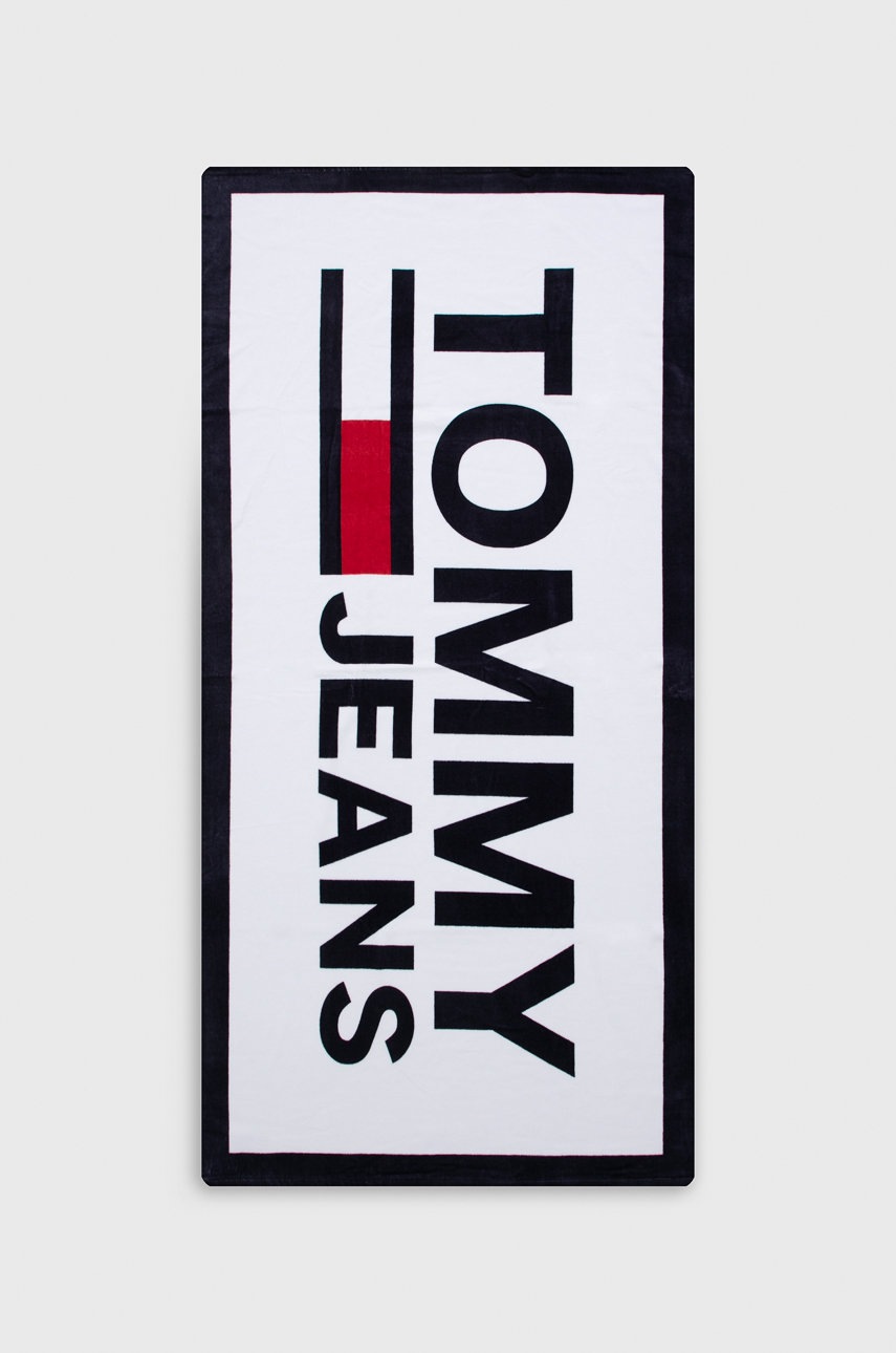 

Памучна кърпа Tommy Hilfiger в бяло, Бял