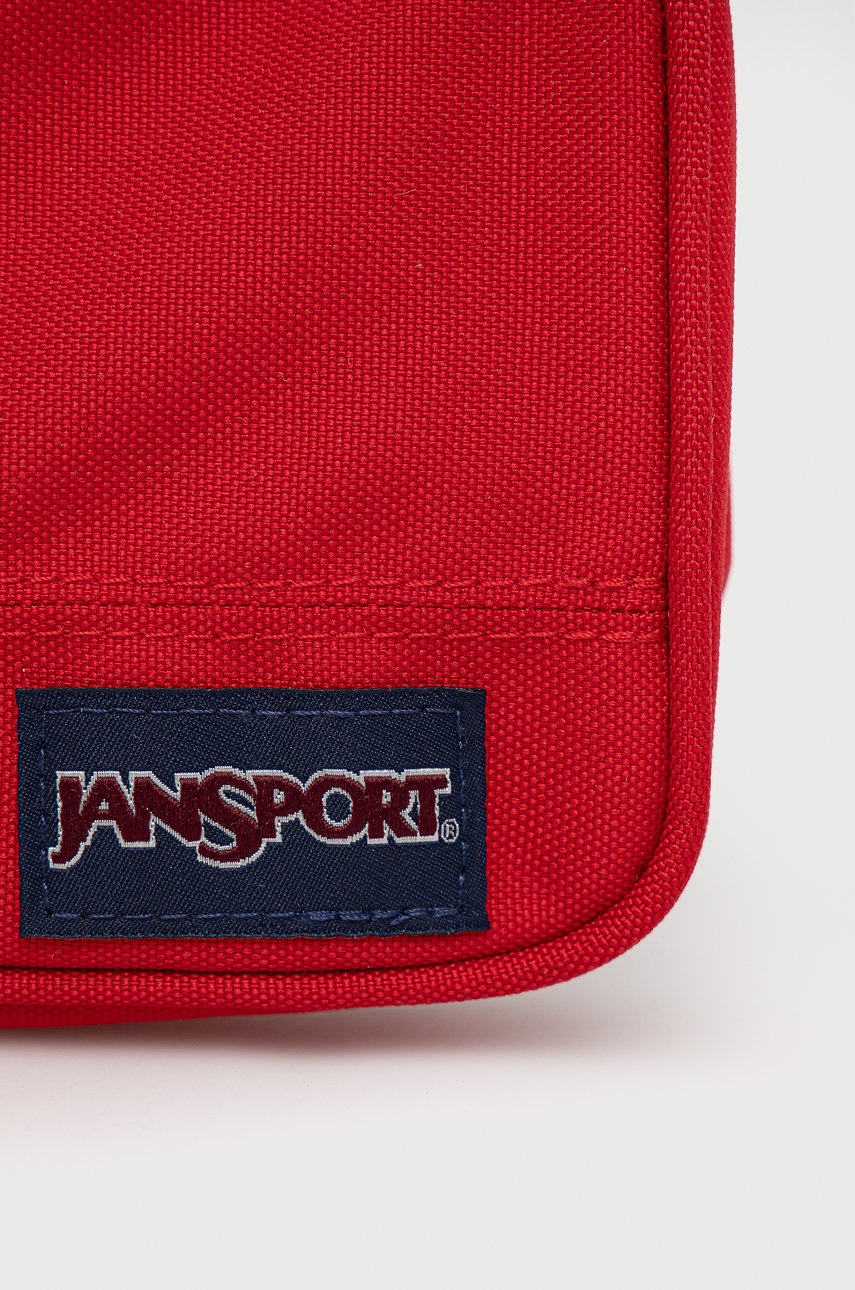 

Косметичка Jansport колір червоний