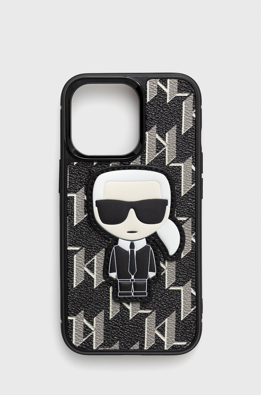 

Кейс за телефон Karl Lagerfeld за iPhone 12 Pro Max в черно, Черен