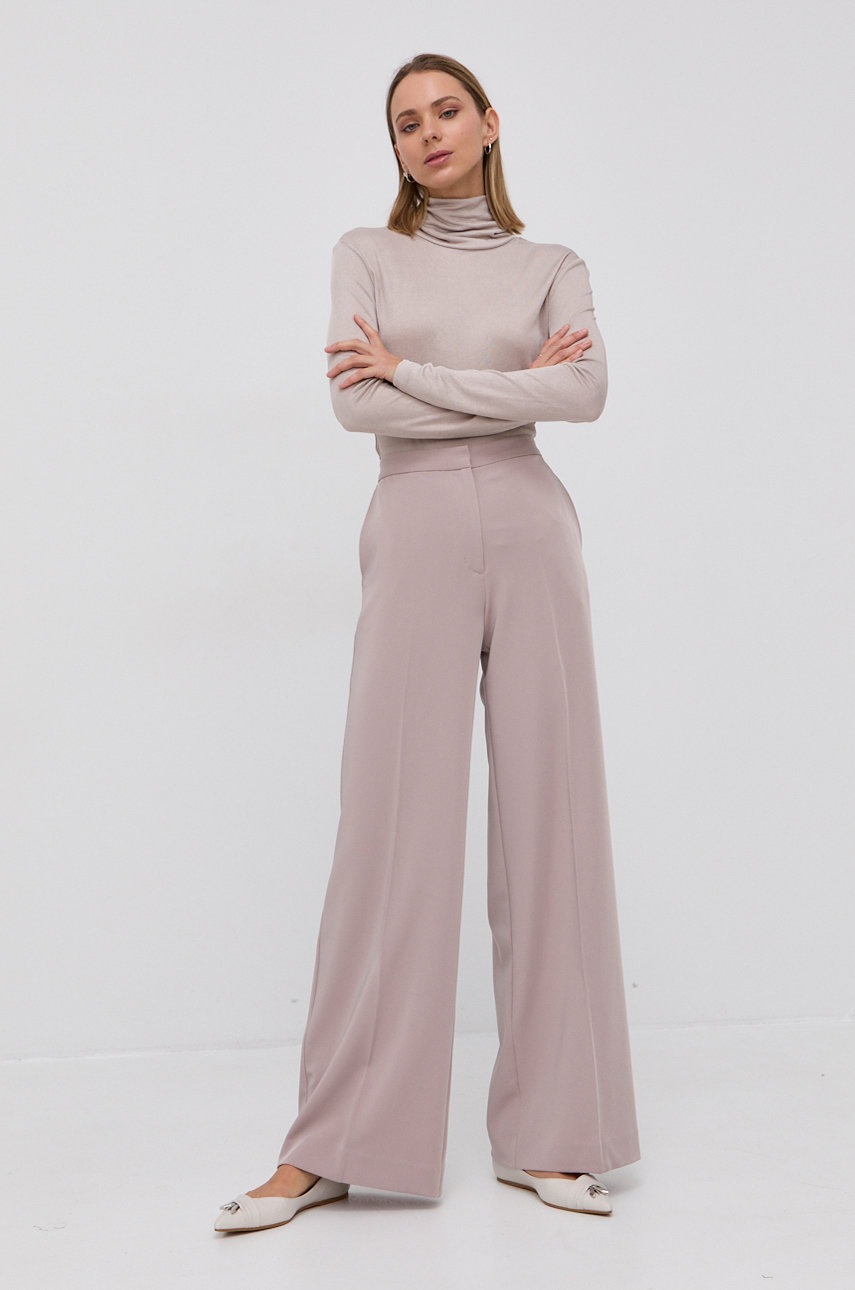 

Блузка Max Mara Leisure женская цвет бежевый гладкая