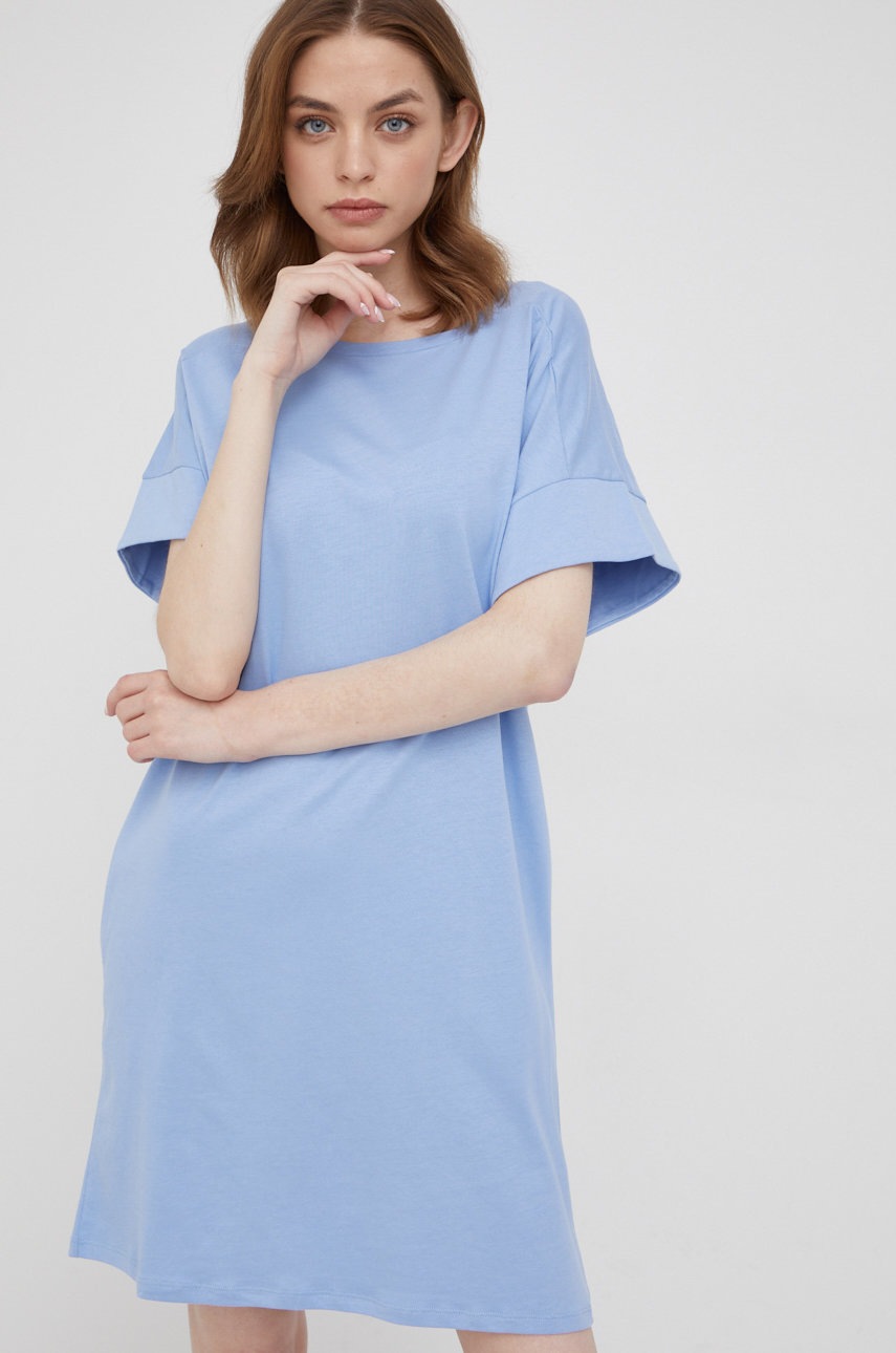 

Хлопковое платье United Colors of Benetton mini oversize