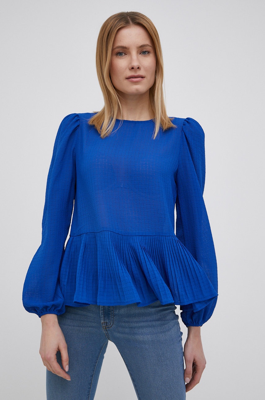 

Блуза Vero Moda дамска с изчистен дизайн, Син