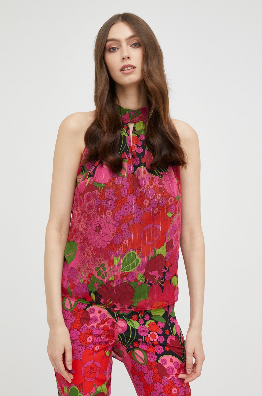 

Блузка Morgan женская принт цветы