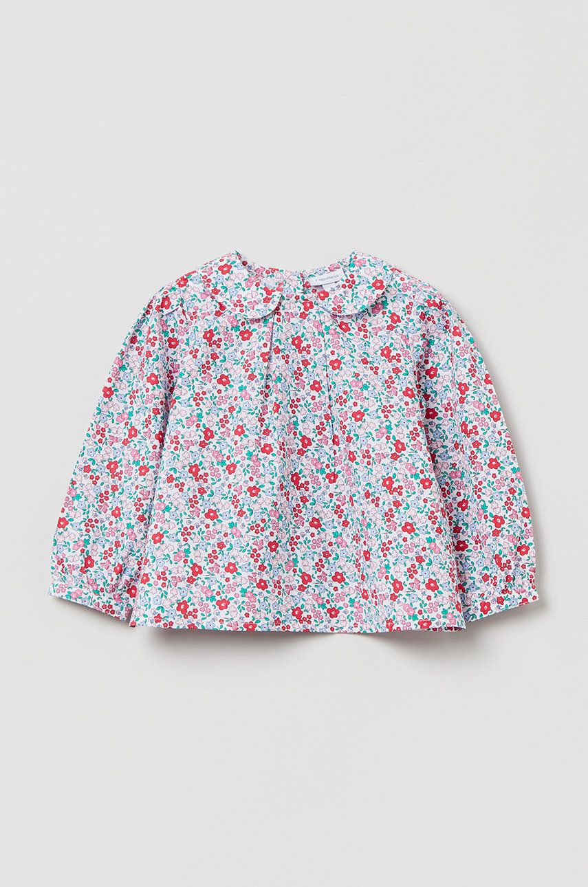 OVS bluza de bumbac pentru copii in modele florale