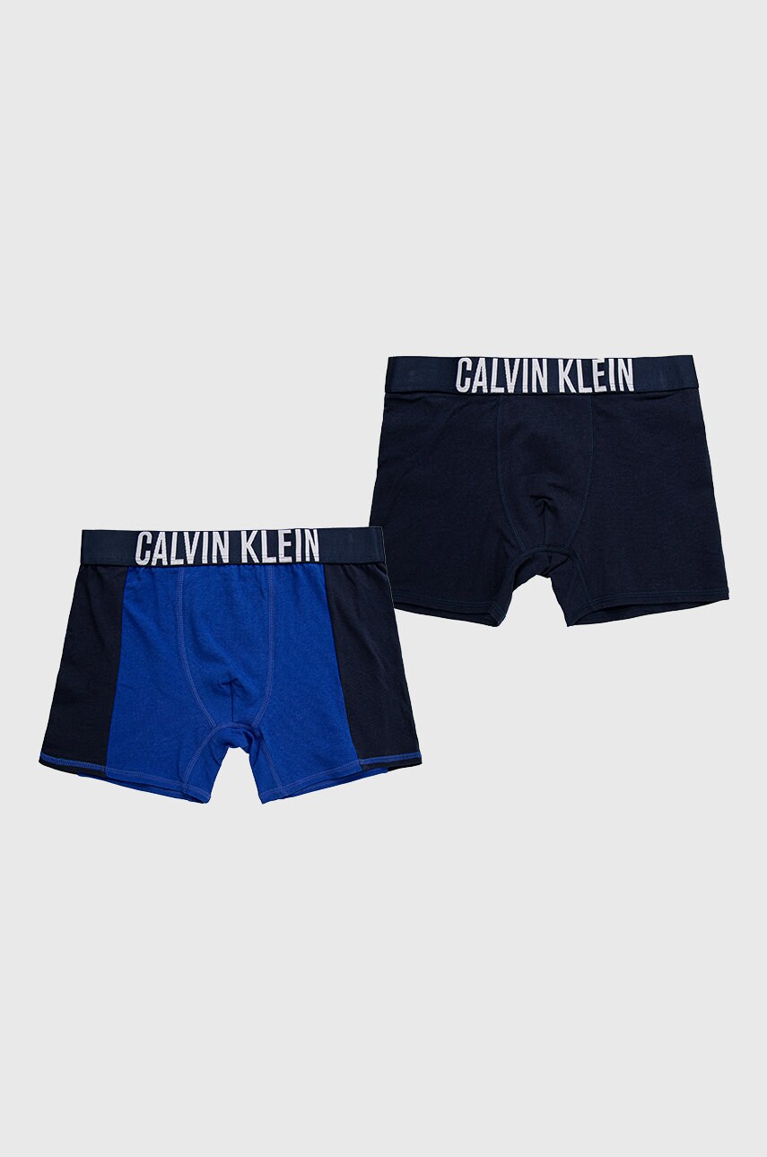 

Детски боксерки Calvin Klein Underwear (2 чифта) в тъмносиньо, Тъмносин