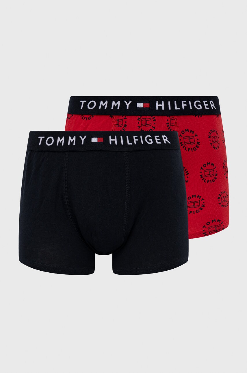 

Боксерки Tommy Hilfiger (2 чифта) в червено, Червен