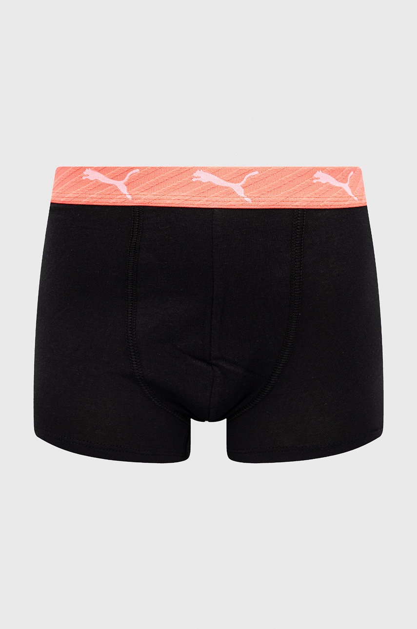 

Дитячі боксери Puma (2-pack) 935527 колір чорний