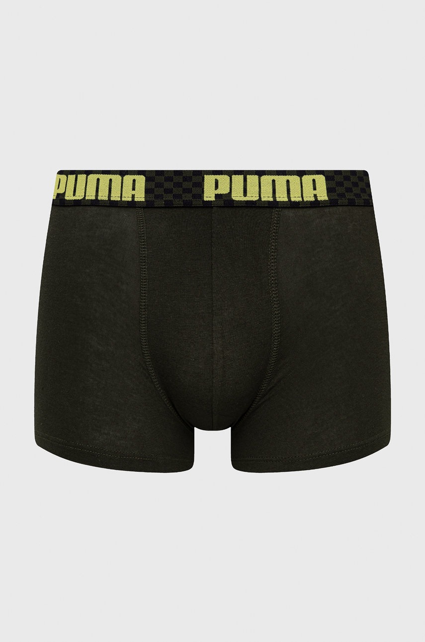 

Детские боксеры Puma (2-pack) 935528 цвет зелёный