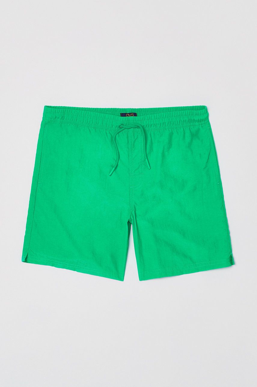 OVS pantaloni scurti de baie copii culoarea verde Băieți 2023-09-25