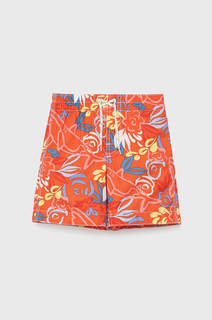 GAP pantaloni scurti de baie copii culoarea portocaliu