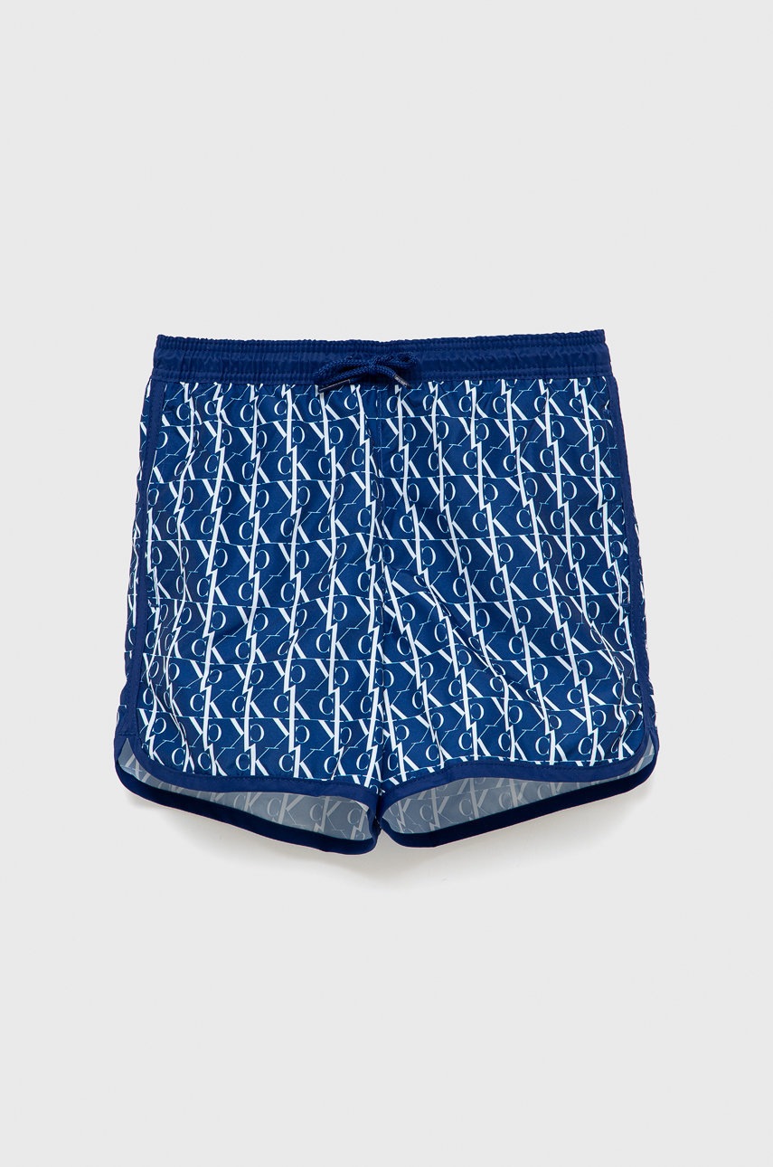 

Детски плувни шорти Calvin Klein Jeans в тъмносиньо, Тъмносин