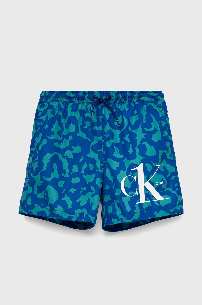 

Детски плувни шорти Calvin Klein Jeans, Син