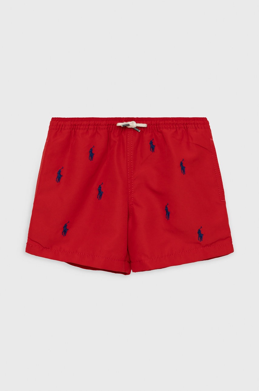 

Детски плувни шорти Polo Ralph Lauren в червено, Червен