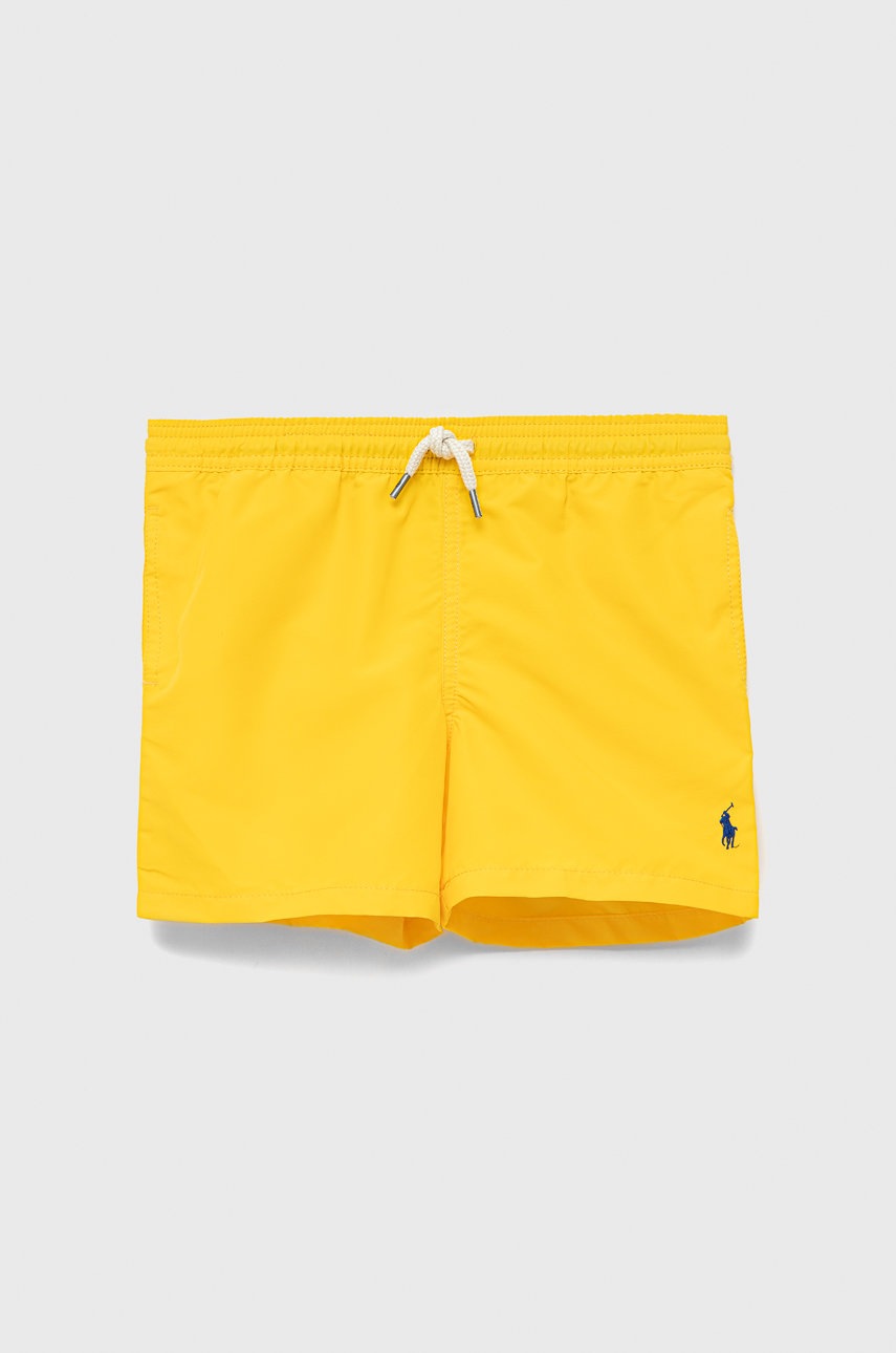 

Детски плувни шорти Polo Ralph Lauren в жълто, Жълт