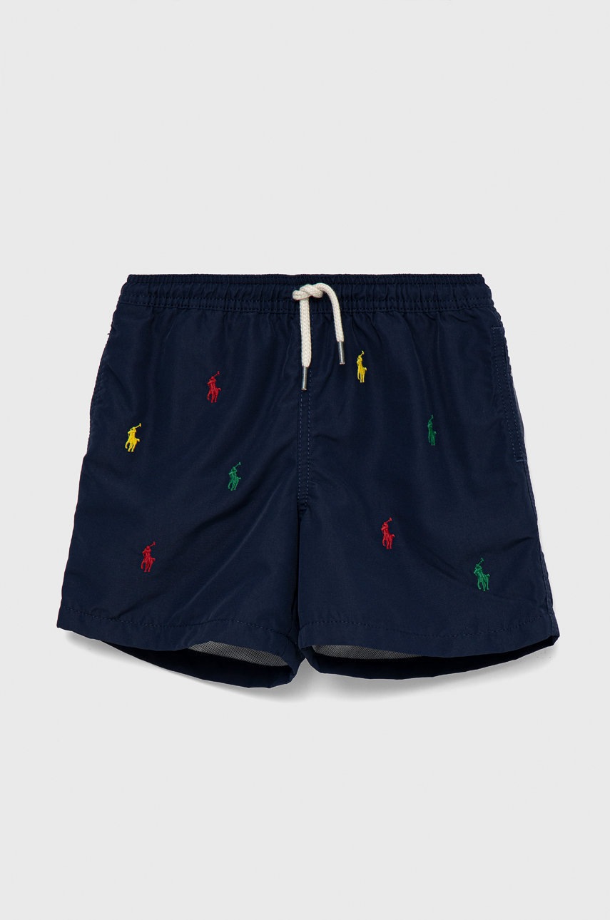

Детски плувни шорти Polo Ralph Lauren в тъмносиньо, Тъмносин