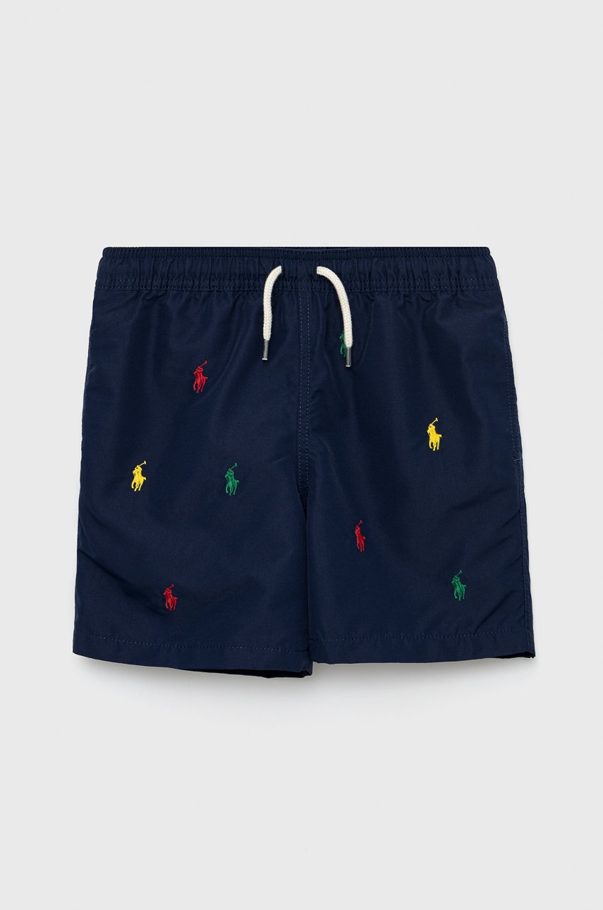 

Детски плувни шорти Polo Ralph Lauren в тъмносиньо, Тъмносин