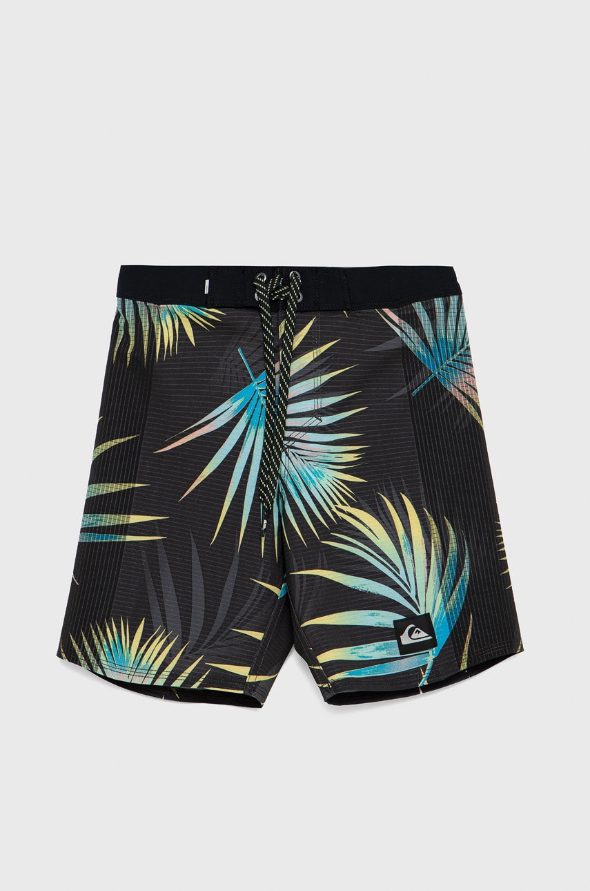 Quiksilver pantaloni scurti de baie copii culoarea gri