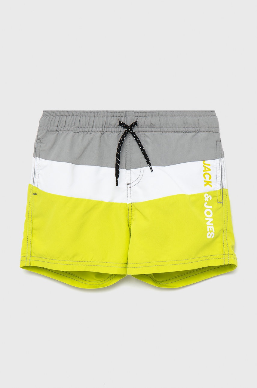 

Детски плувни шорти Jack & Jones в сиво, Сив