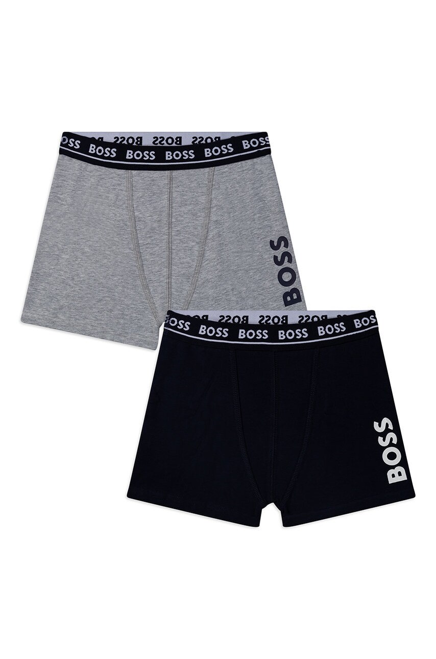 

Дитячі боксери BOSS (2-pack) колір синій