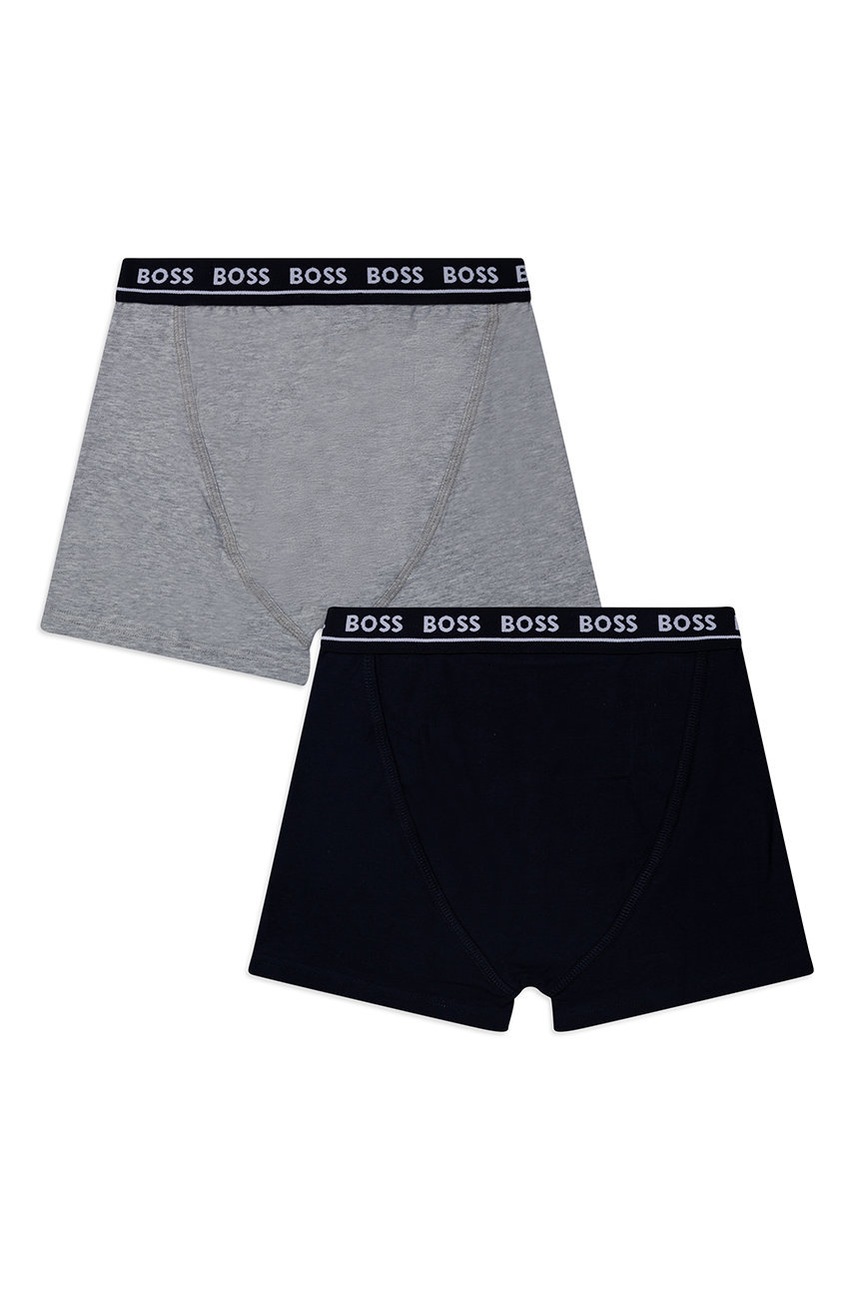 

Детские боксеры BOSS (2-pack) цвет синий