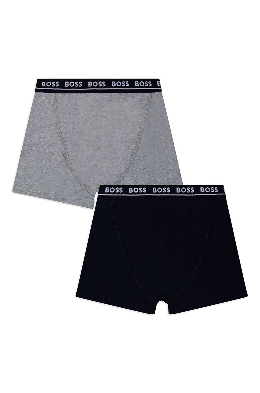 

Детские боксеры BOSS (2-pack) цвет синий