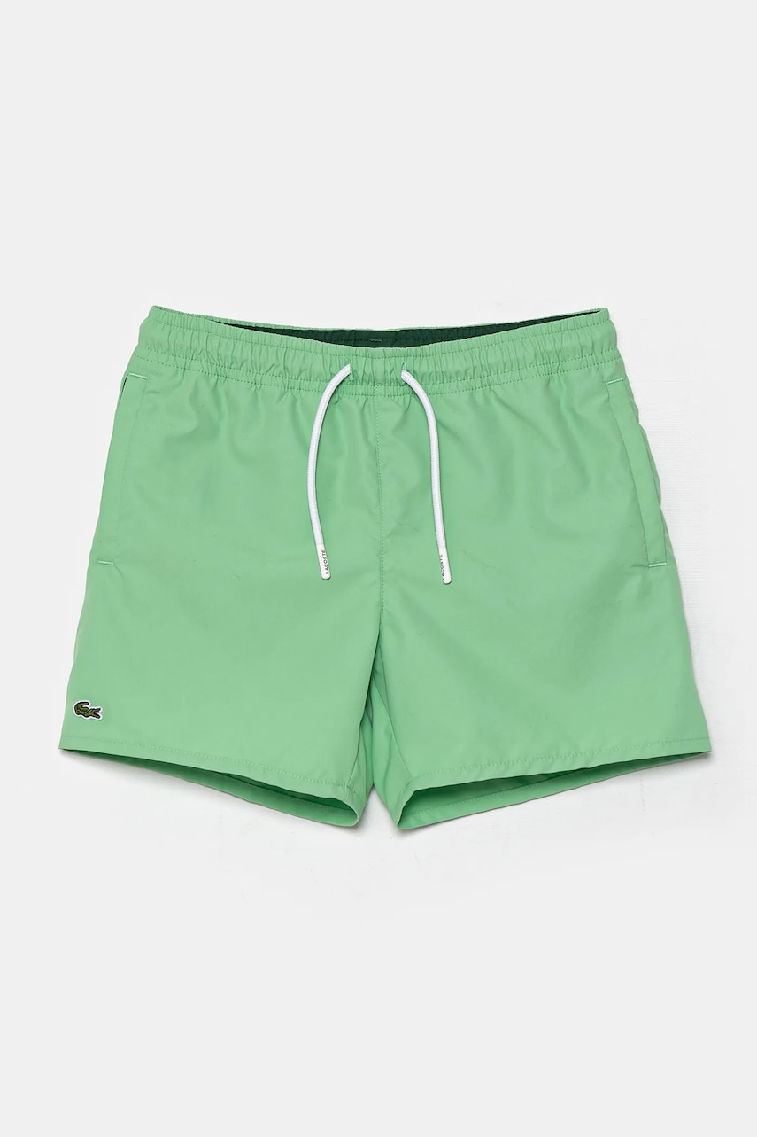 Lacoste pantaloni scurti de baie copii culoarea verde Lacoste pantaloni scurti de baie copii culoarea verde