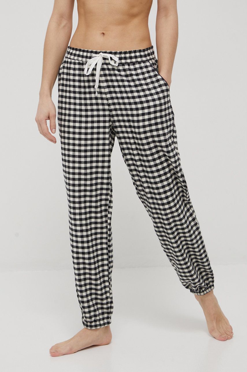 GAP pantaloni de pijama femei, culoarea negru answear.ro imagine noua