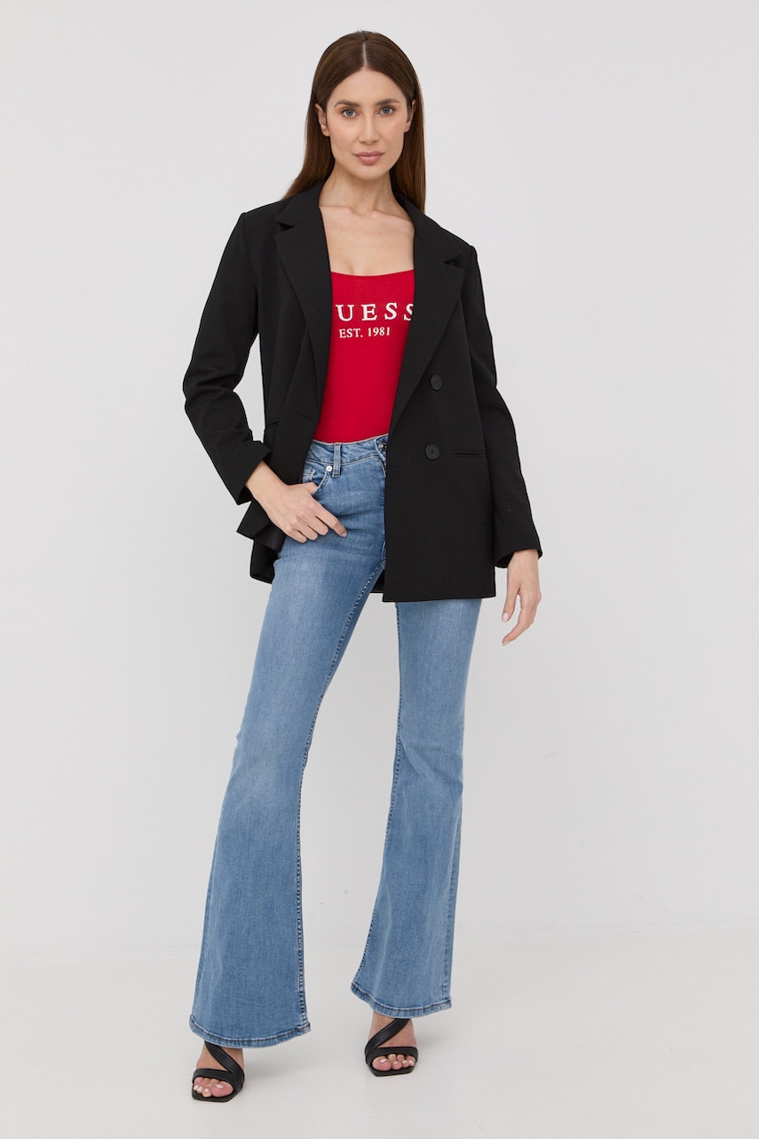 

Боді Guess колір червоний