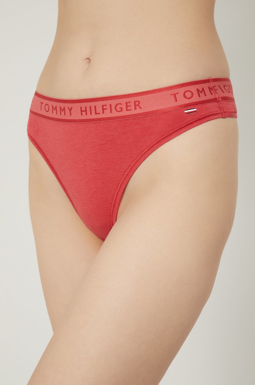 

Прашки Tommy Hilfiger в червено, Червен