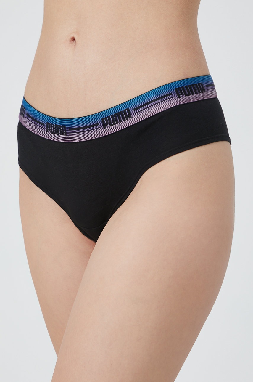 

Бикини тип бразилиана Puma 90785611 в черно, Черен