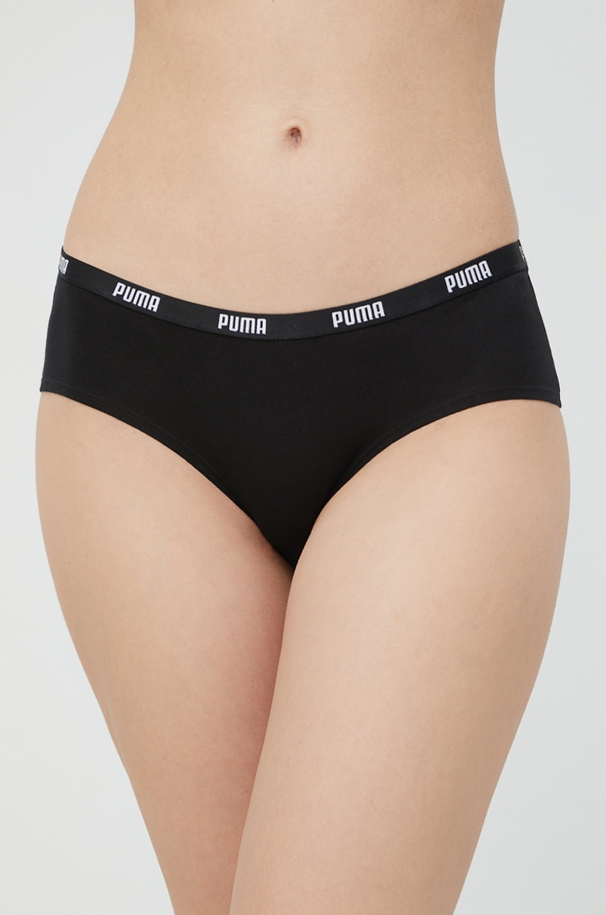 

Бикини Puma (2 чифта) 935536 в черно, Черен