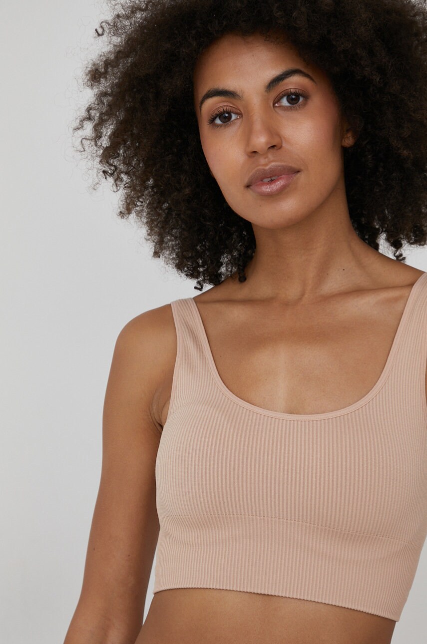Gap top femei, culoarea bej