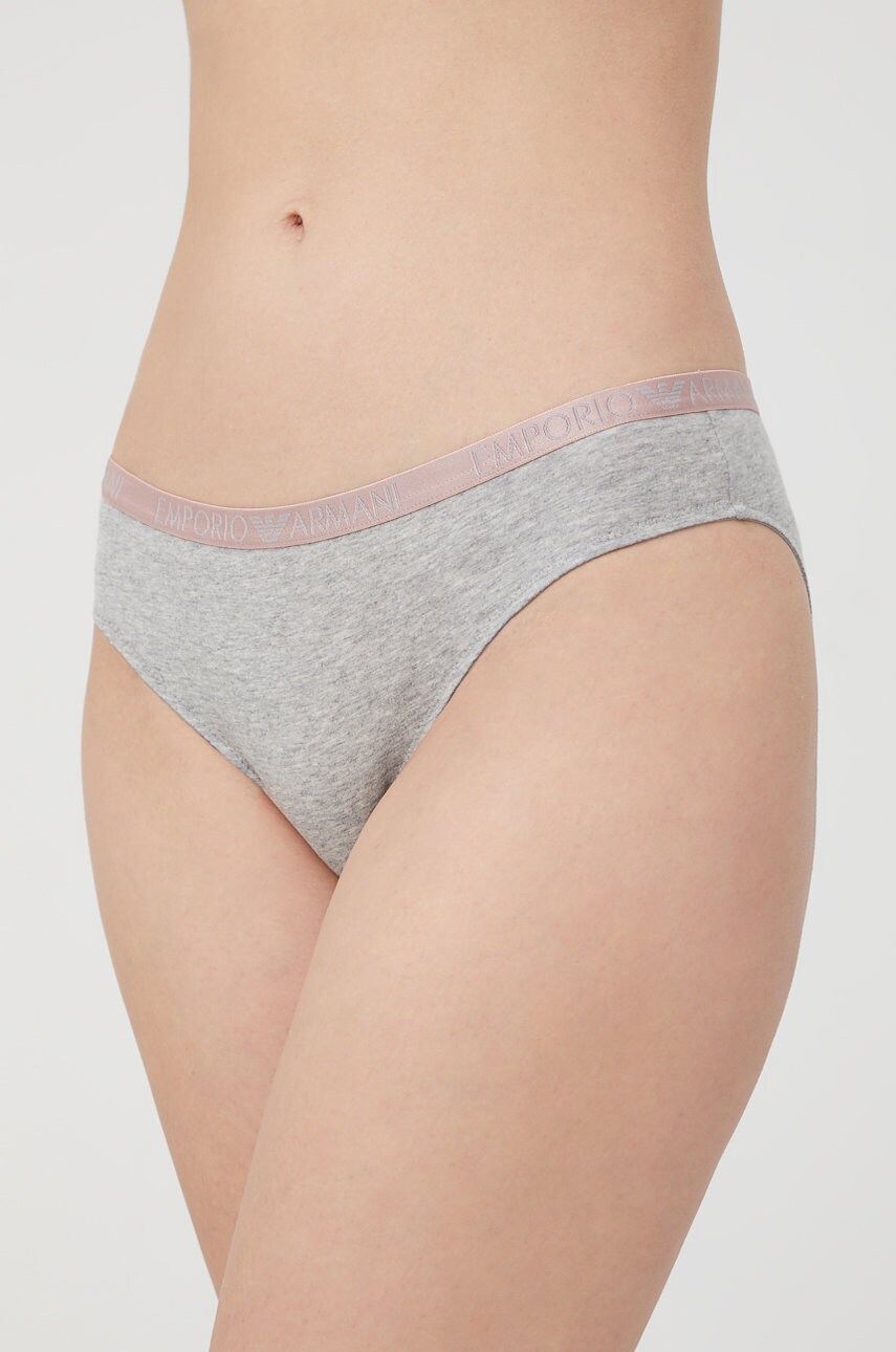 

Бикини Emporio Armani Underwear в сиво, Сив