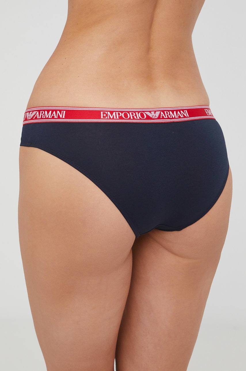 

Труси Emporio Armani Underwear (2-pack) колір синій