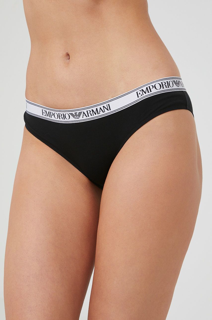 Emporio Armani Underwear chiloti culoarea negru answear.ro imagine noua
