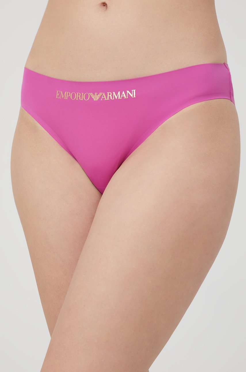 

Бикини Emporio Armani Underwear в лилаво, Виолетов