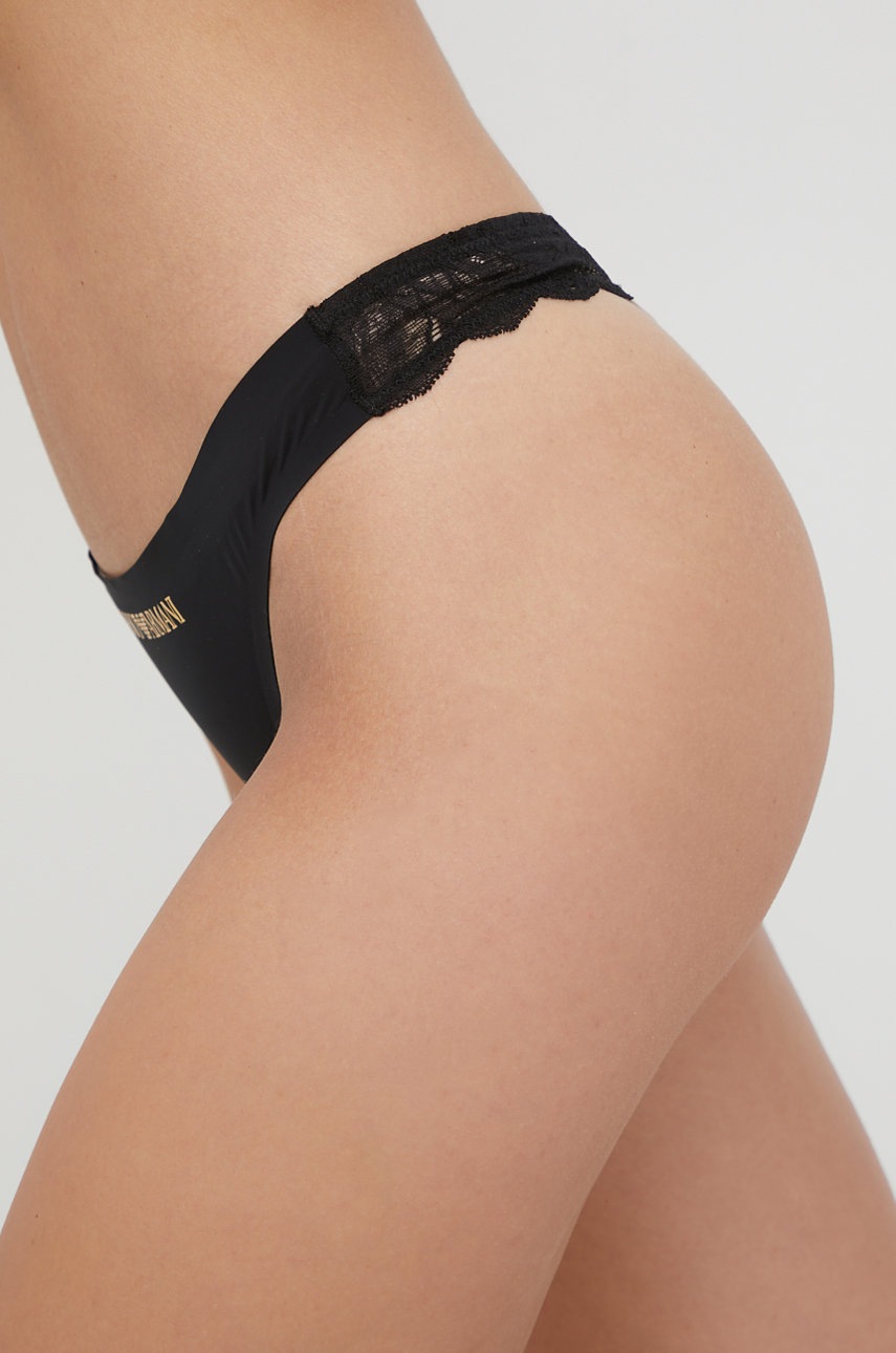 

Стринги Emporio Armani Underwear цвет чёрный