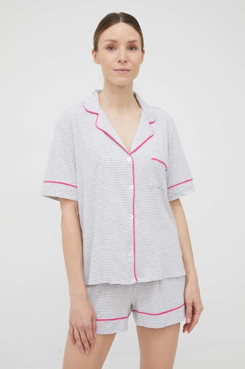 

Пижама Dkny дамска в сиво, Сив