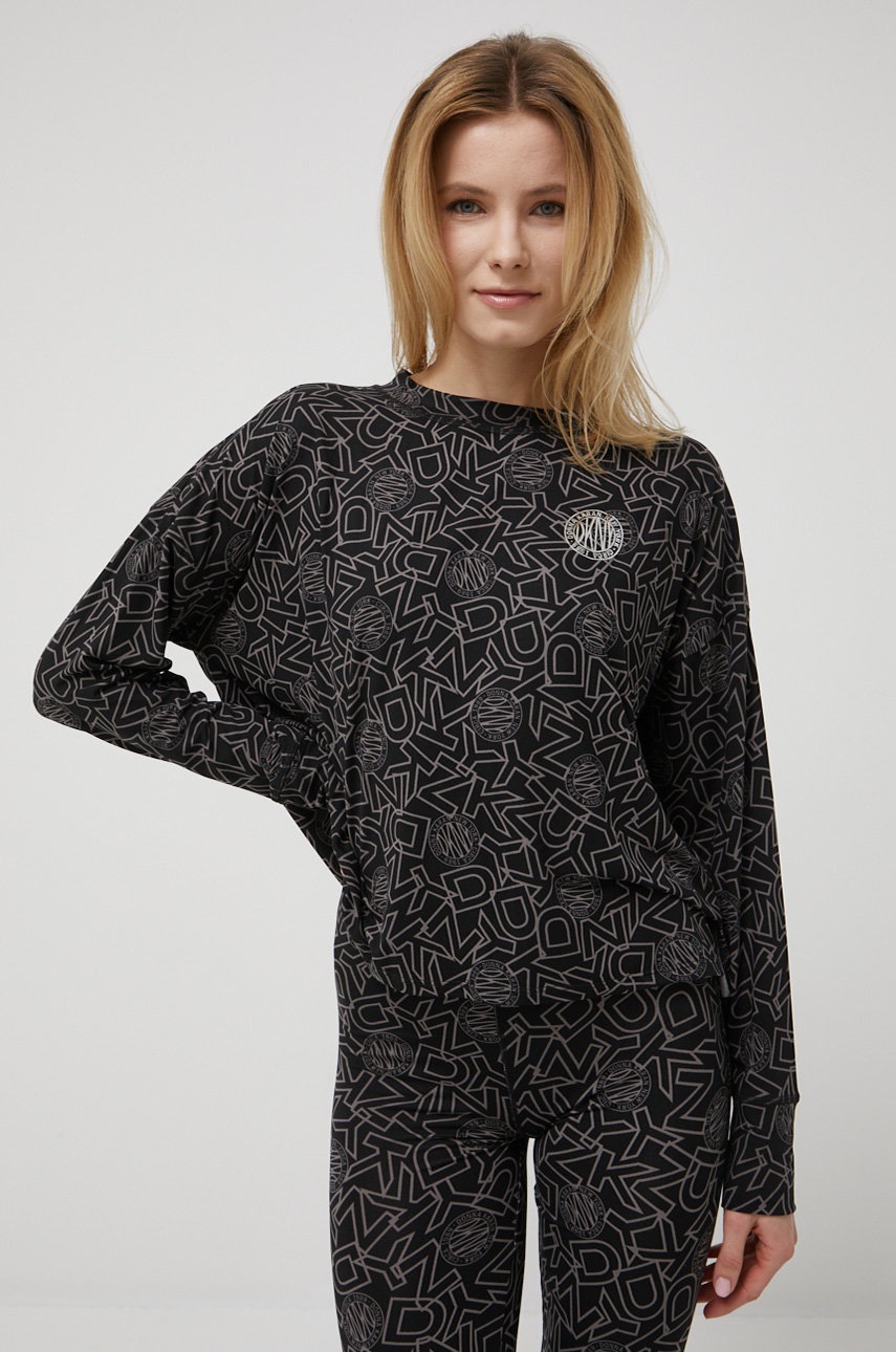 

Пижама Dkny цвет чёрный