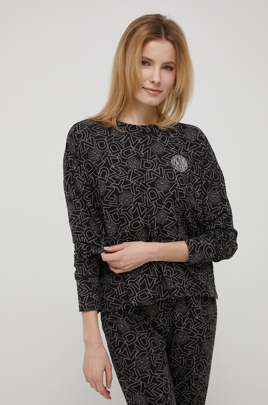 

Пижама Dkny цвет чёрный