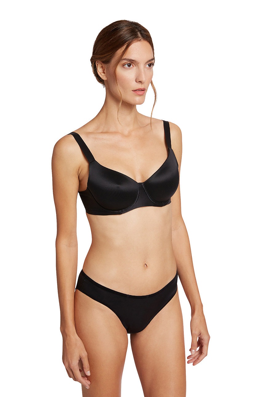 

Бикини Wolford Sheer Touch в черно, Черен