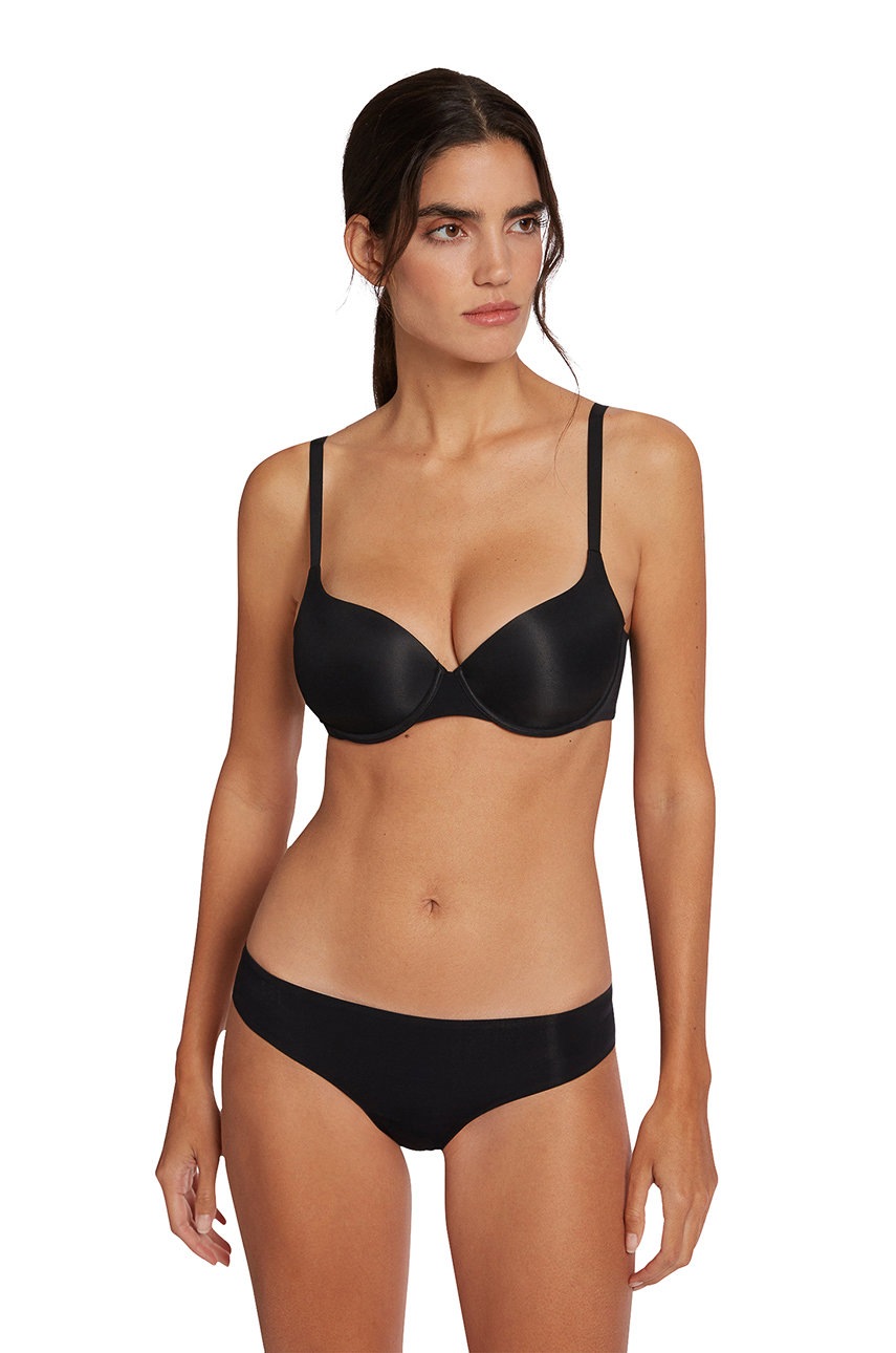 

Бикини Wolford Pure в черно, Черен