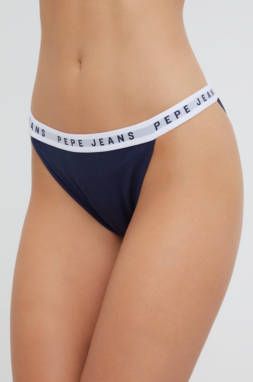 

Бикини Pepe Jeans Lia в тъмносиньо, Тъмносин
