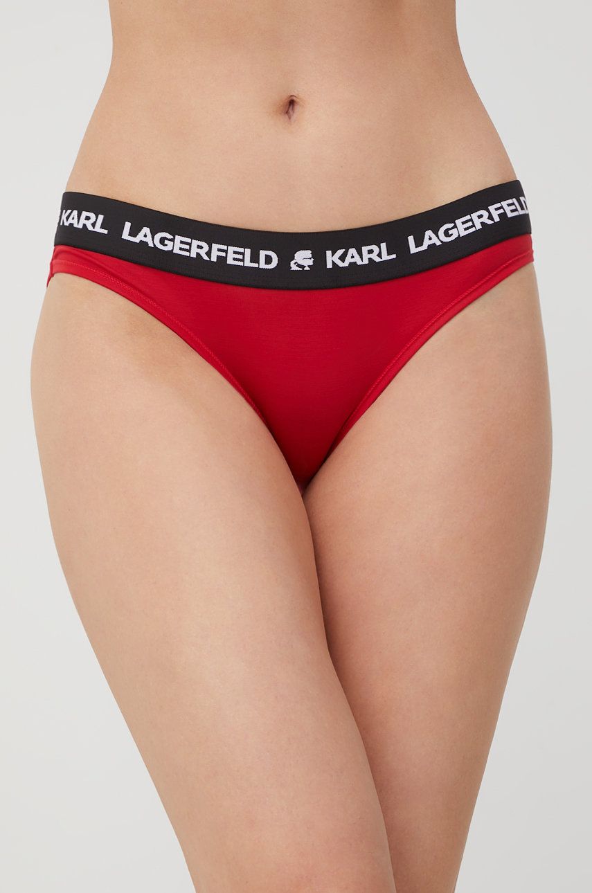 Karl Lagerfeld Chiloți (2-pack) culoarea rosu answear.ro